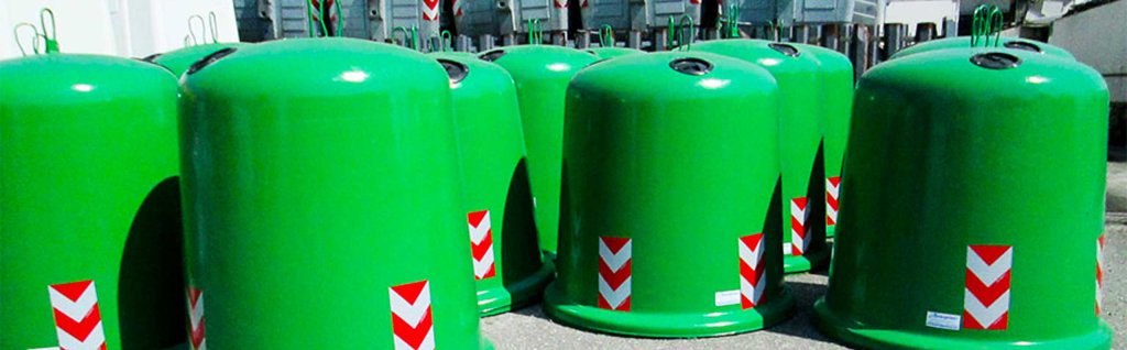 FRA LE CAMPANE DI RACCOLTA VETRO E LA BENEMERENZA AL BENEMERITO